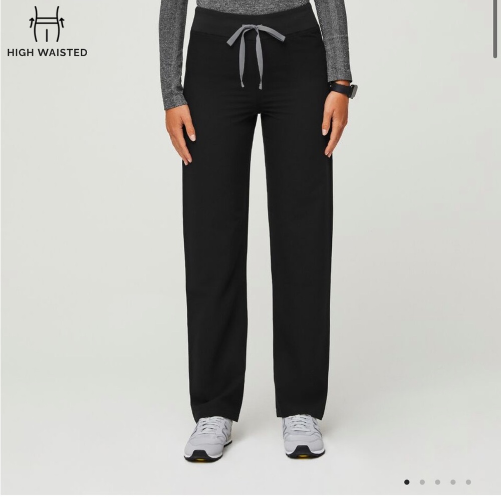 Figs Black High-Waisted Women's Pants